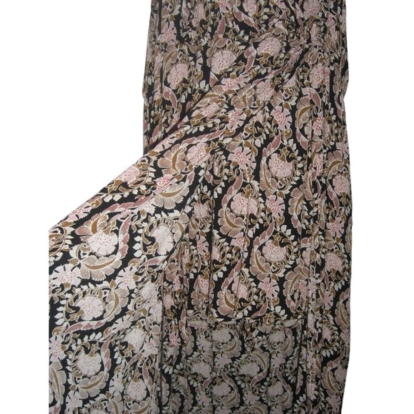 Maurices Dress W Shorts Boho Print Bohemian Gauze Festival Beach Maxi Skort Wrap - Picture 9 of 15